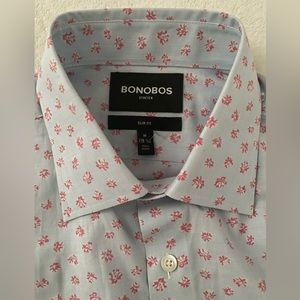NWOT BONOBOS Stretch Slim Fit Shirt.